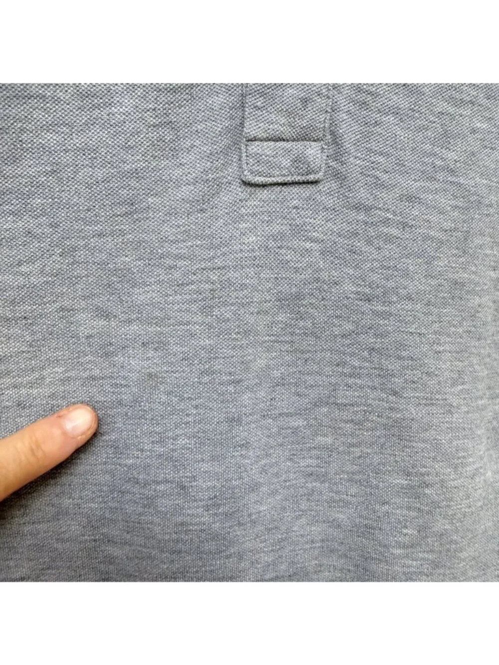 POLO Ralph Lauren Mens XXL Gray Polo Shirt Cotton 67 Graphic Pony Logo
